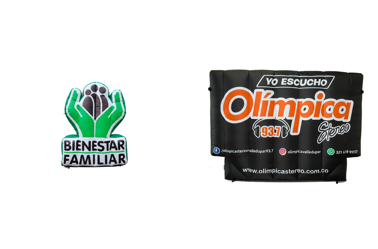 Colchón con y sin troquel personalizado para activaciones de marca